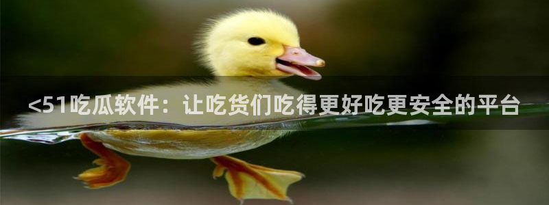 51吃瓜最新官网是多少:<51吃瓜软件:让吃货们吃得更好吃更安全的平台