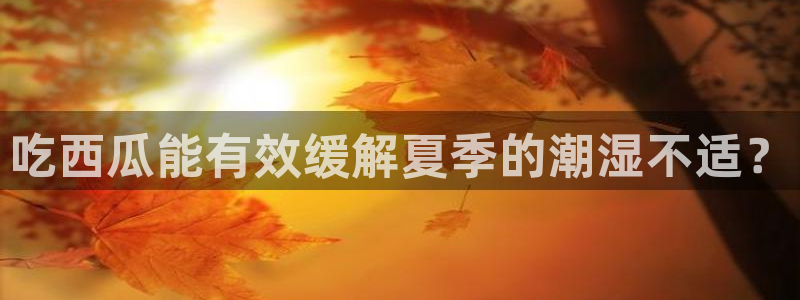 黑料专区:吃西瓜能有效缓解夏季的潮湿不适?